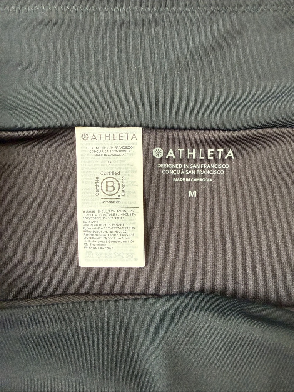 Athleta Black Criss Cross Bikini Top with High-Waist Crossover Bottoms | NWT - Picture 7 of 11